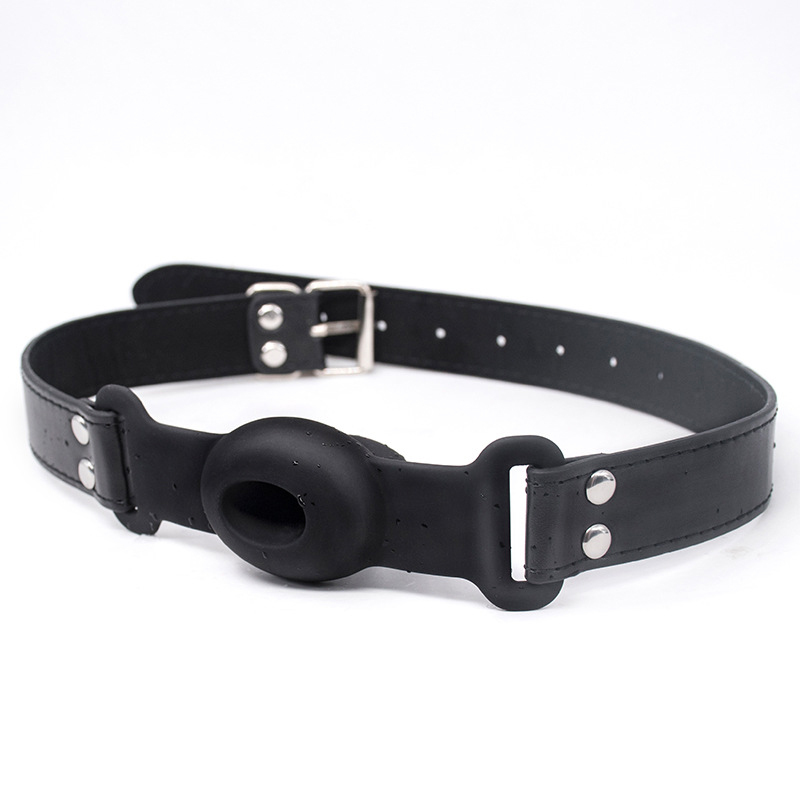 Silicone Ball Gag With Drool Hole Silicone Ball Gag With Drool Hole